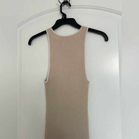 Petal & Pup x Georgie Stevenson Teoni Beige Midi Dress size small / medium NWT - Picture 7 of 12